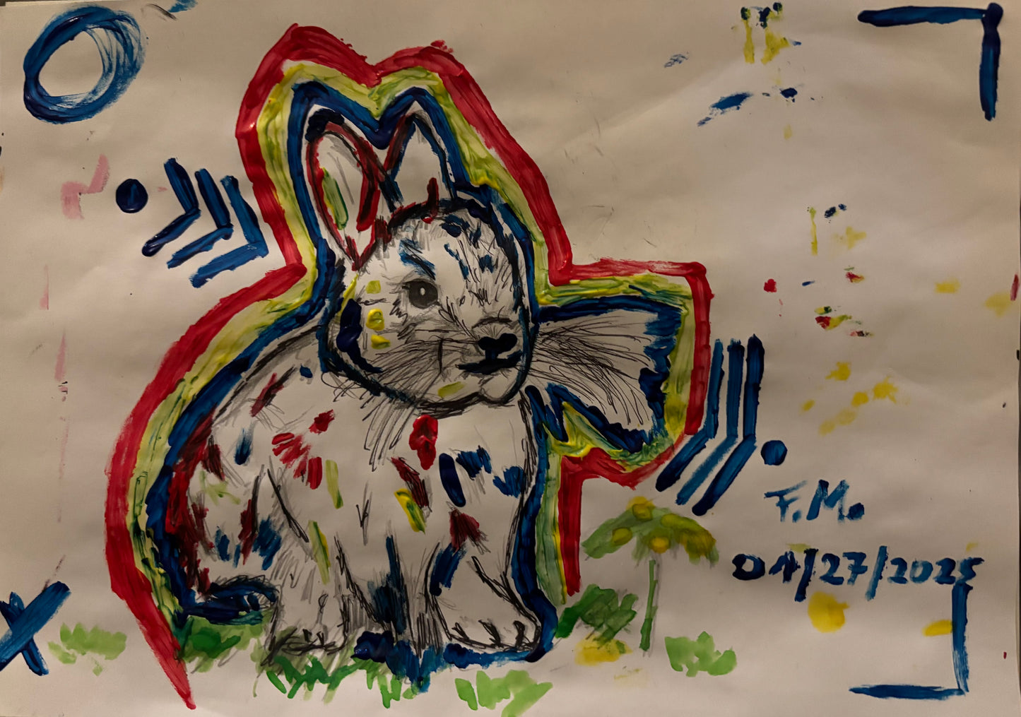 “Oh wow, look!… This bunny is so cute!” - 01/27/2025